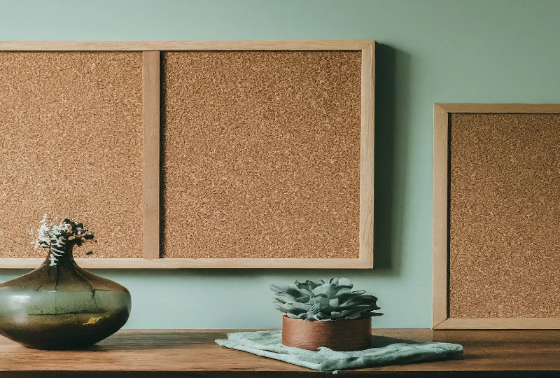 Framed Pinboards in Cork
