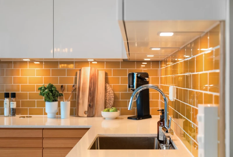 glazed ceramic tile innovative kitchens