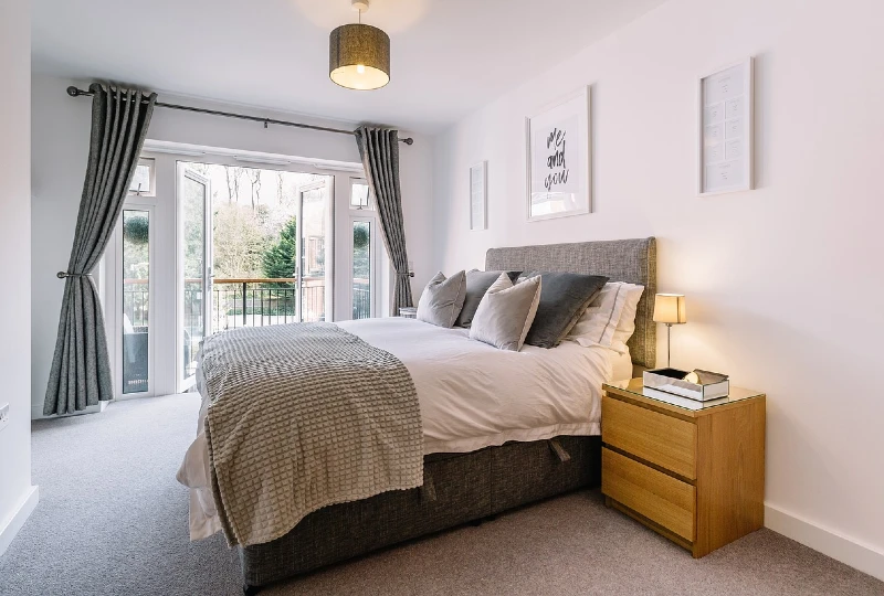Grey Bedroom Carpet