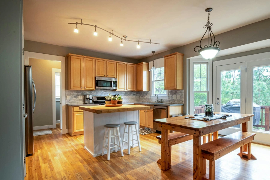 High-End Designs For Butcherblock Kitchen Islands With Seating
