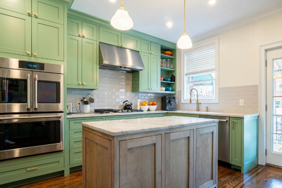 How To Style Green Kitchen Cabinets: Colors, Textures, And Finishes