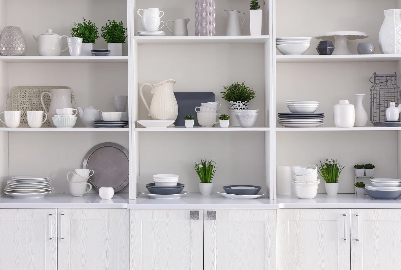 Kitchen Cabinet Open Shelving