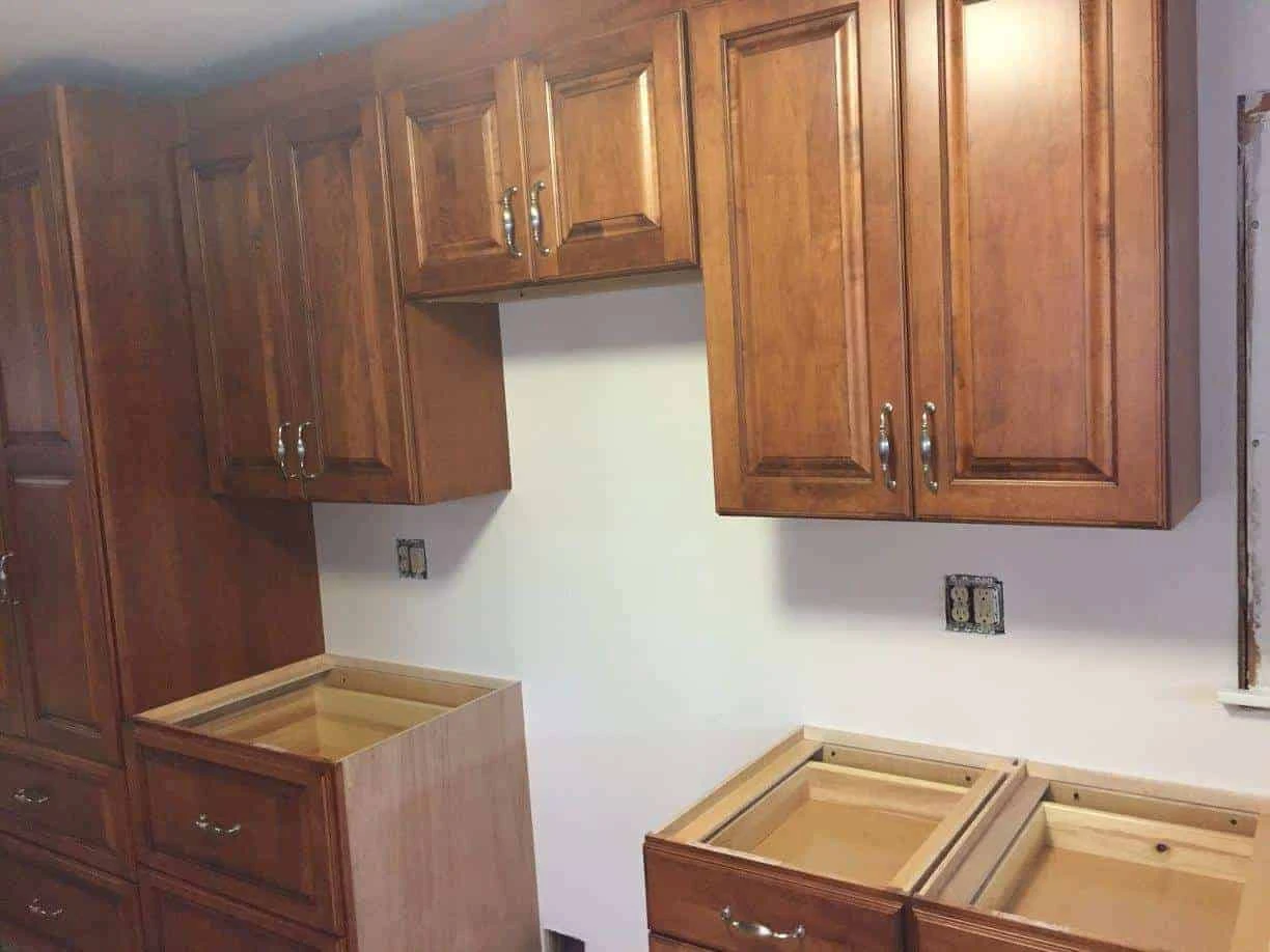 Kitchen Project - Cabinets Wood