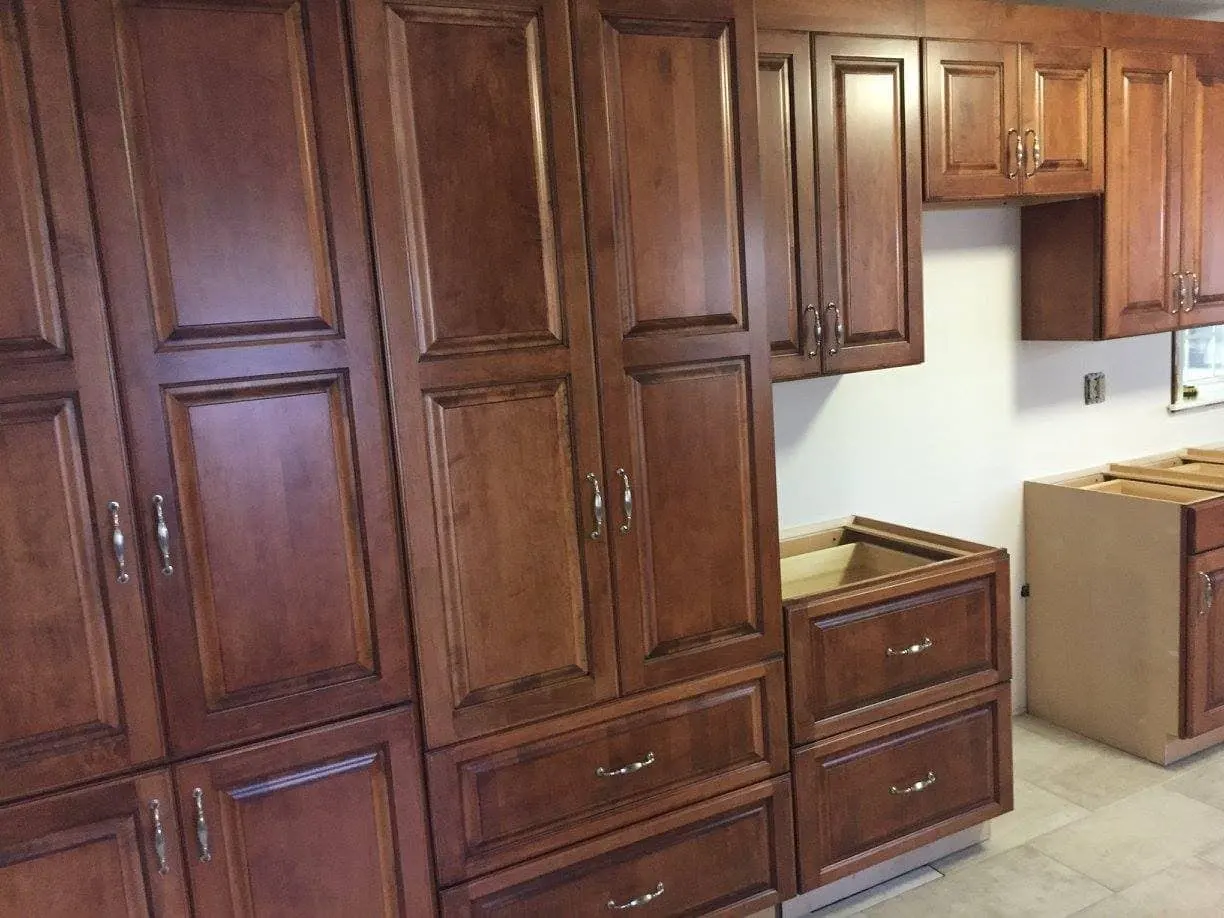Kitchen Project - Wood Cabinets