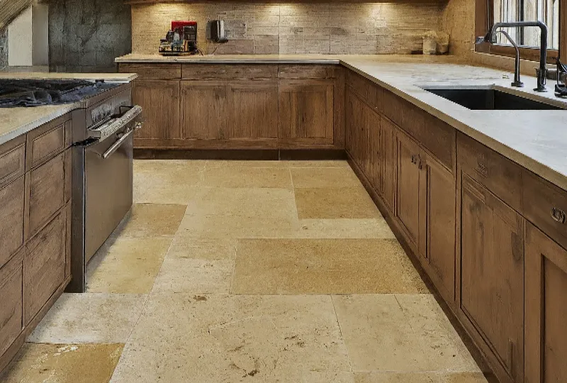 limestone floor