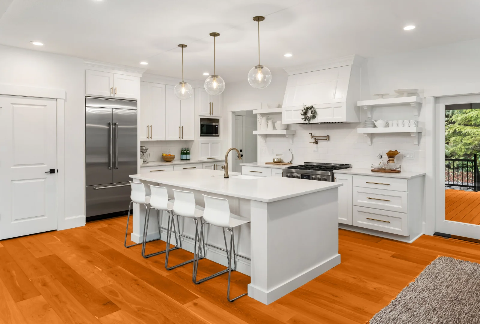 solid hardwood flooring