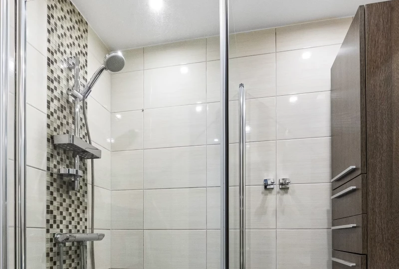 mosaic tile in shower