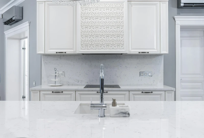 Plain Marble Countertop