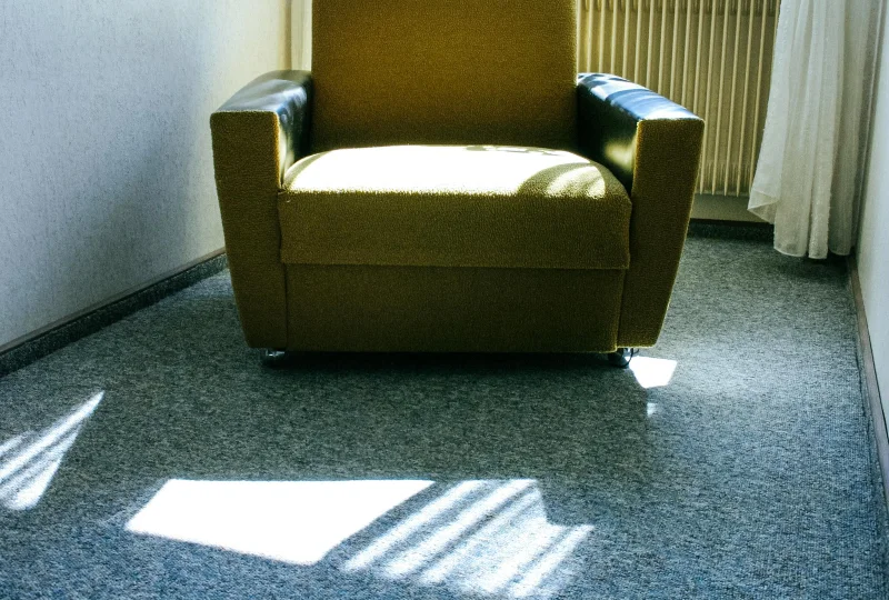 Polypropylene Blue Carpet
