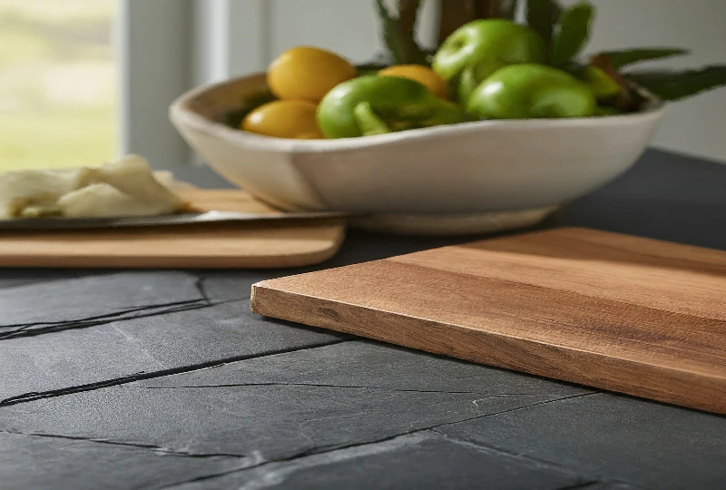 slate countertop
