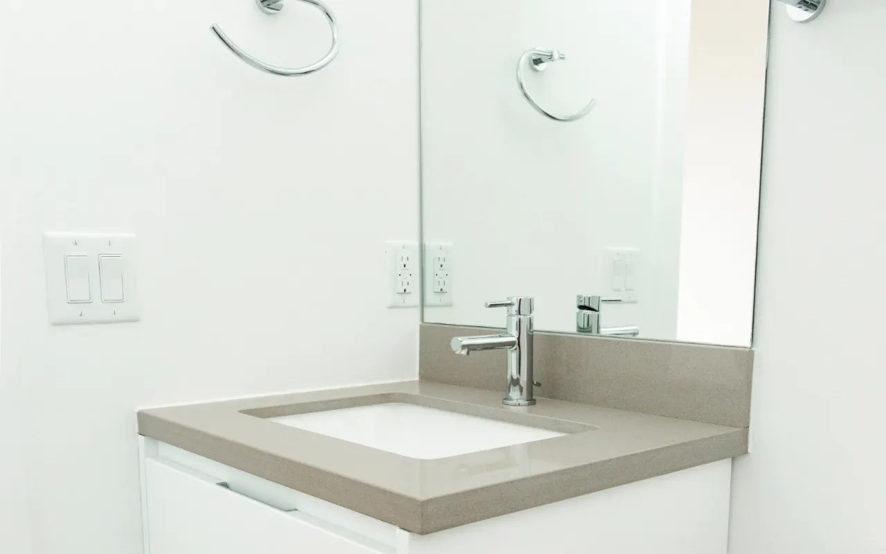 Small bathroom vanity