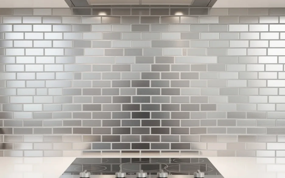 the best metal tiles for backsplash