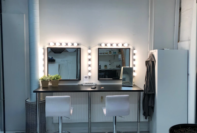 Vanity Space with Cabinet and Counter