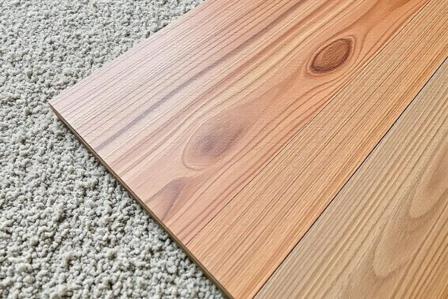 Plank length, width, and grade options of white oak and read oak