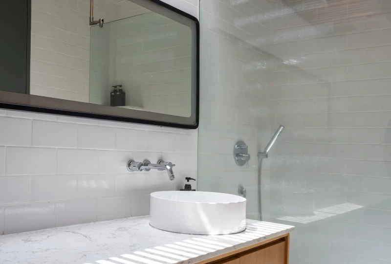 white wall tiles