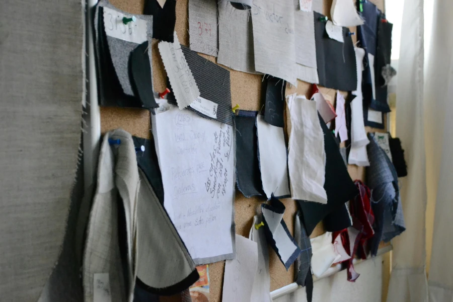 curtain fabric swatches
