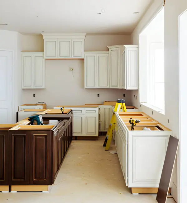 ongoing kitchen remodeling