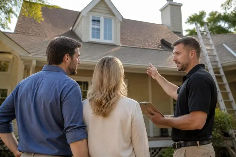 Local roofing contractors choosing the right team