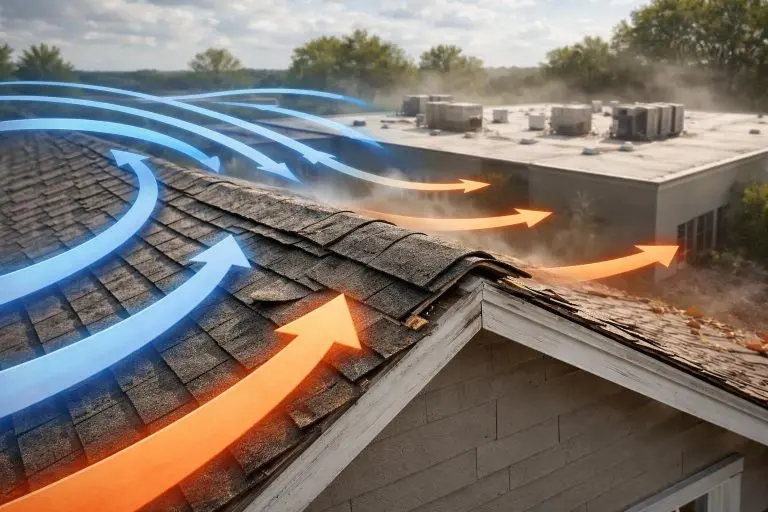 Roof wind damage causes prevention and repair