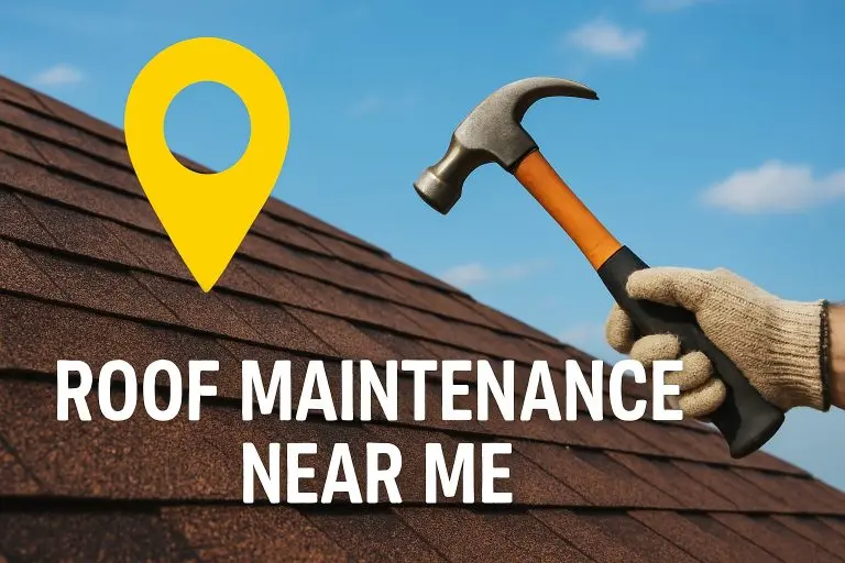 Roof maintenance near me your essential guide for