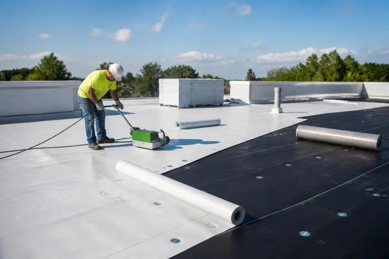 Flat roof replacement cost timing and process