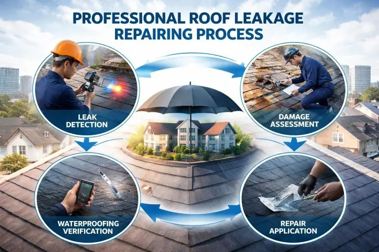 Roof leakage repairing expert guide to detection fixes