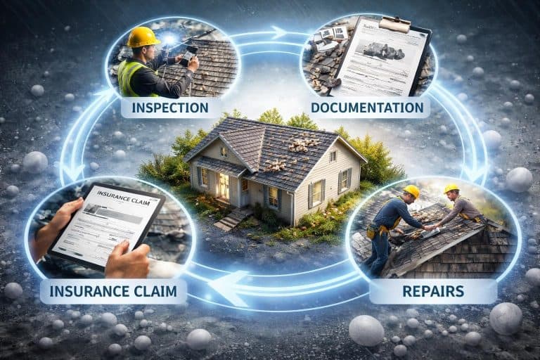 Roof repair after hail storm expert guide