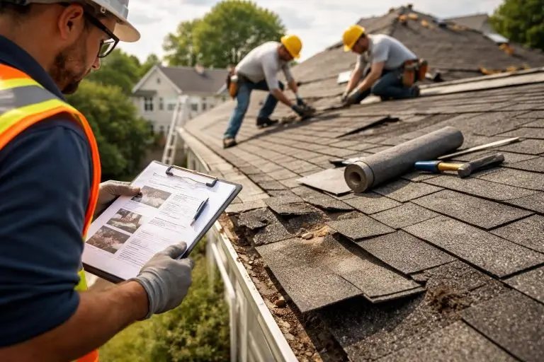 Roof repair wind damage a Fort Worth property owners guide