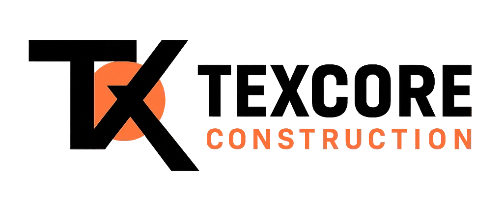 Texcore construction DFW roofing authority