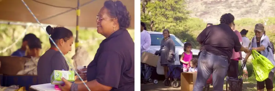 Hawaii Foodbank Volunteer Sweets Wright