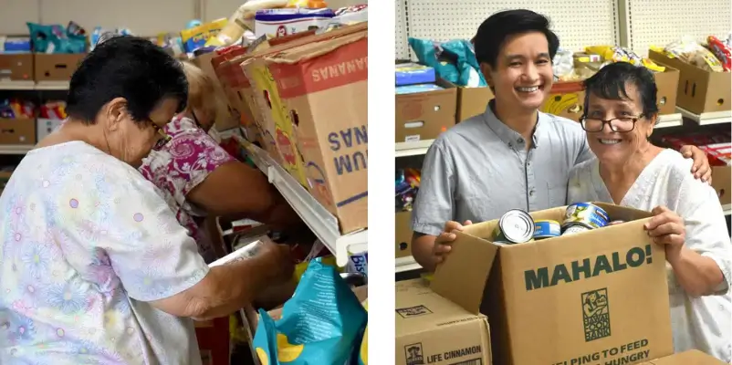 Hawaii Foodbank Volunteer Auntie Audrey