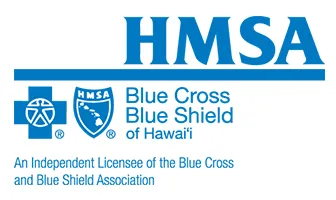 HMSA Blue Cross Blue Shield Hawaii logo.