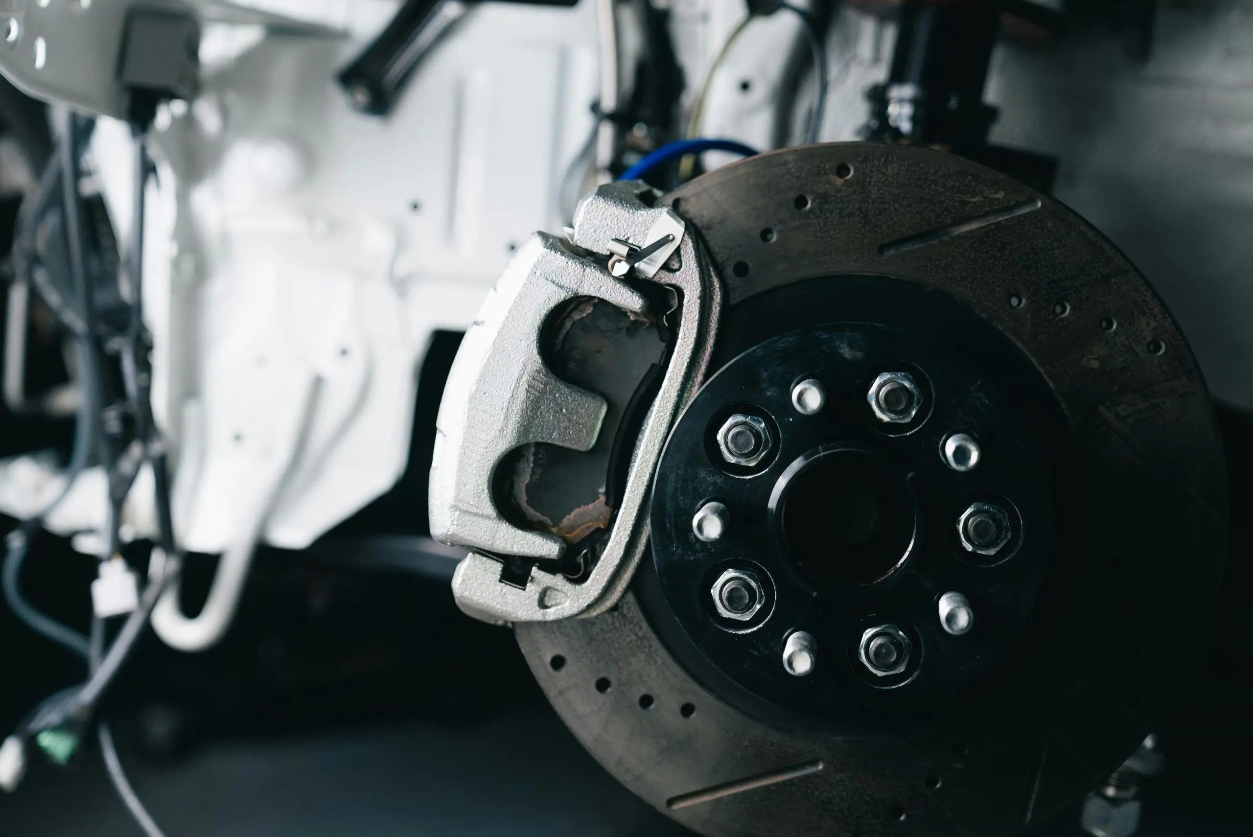 rear brakes locking up while driving