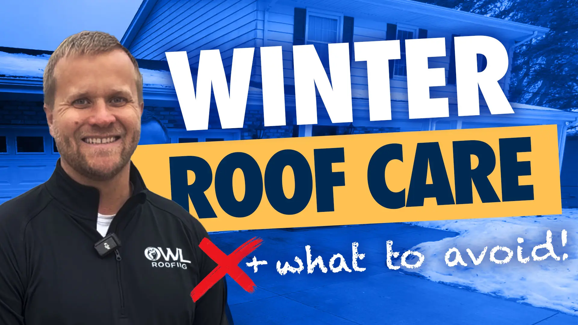 Winter Roof Care in Minnesota