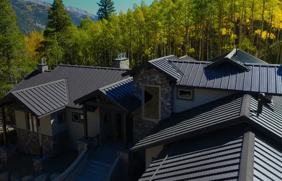 how long do metal roofs last blog post cover photo of a standing seam metal roof by metal sales out of Rodgers