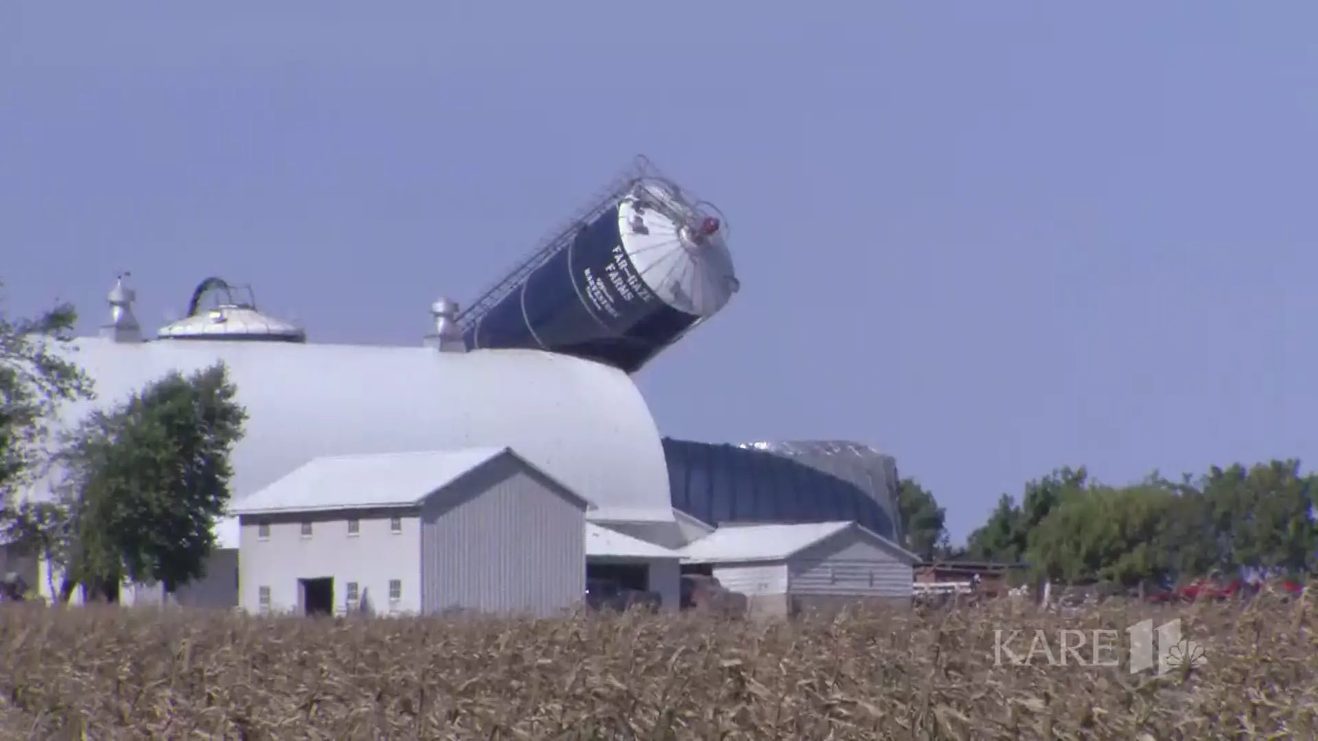 Storm Tornado High Wind Damage Northfield MN