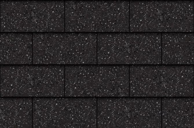 Close-up of black shingles