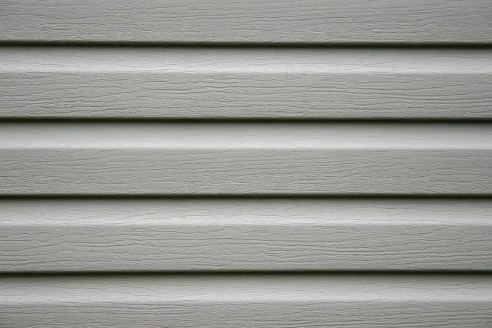 a house wall with fiber cement siding