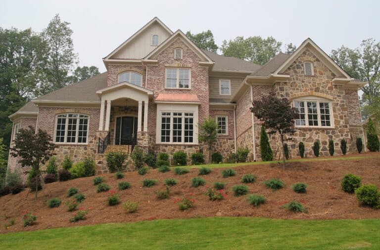 Stone House on Hill