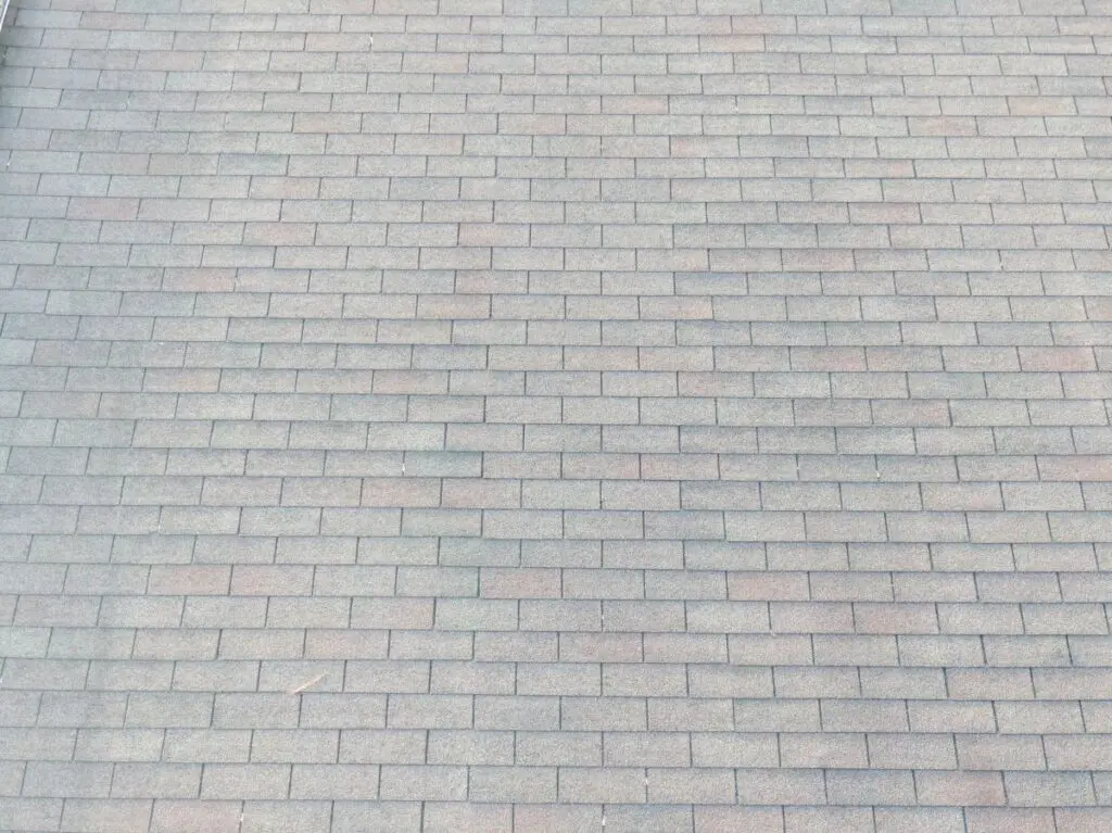 three tab shingle roof