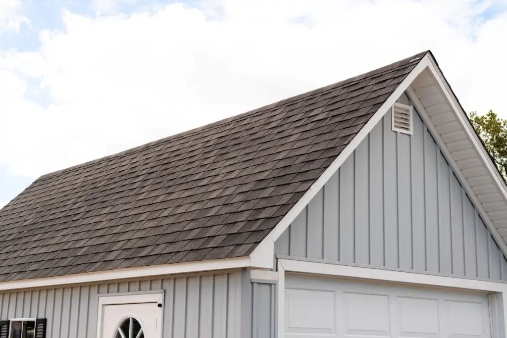 asphalt shingles covering a new roof
