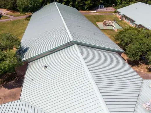 metal commercial roof