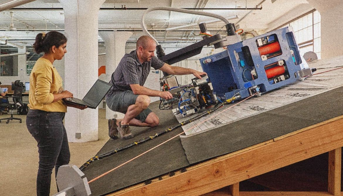 Roofus the robot - building roofs, future of roofing