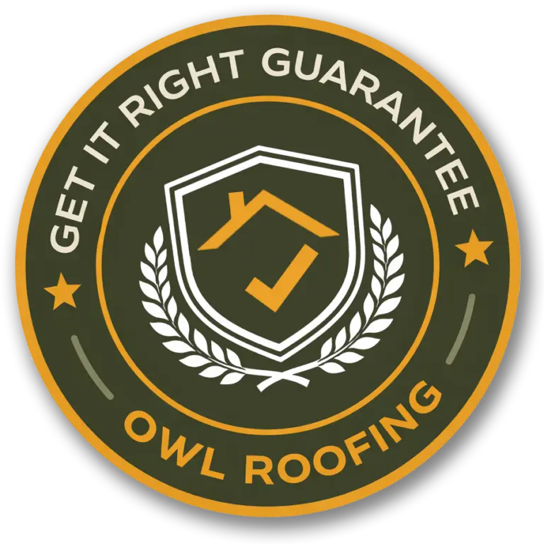 Get it right guarantee owl roofing