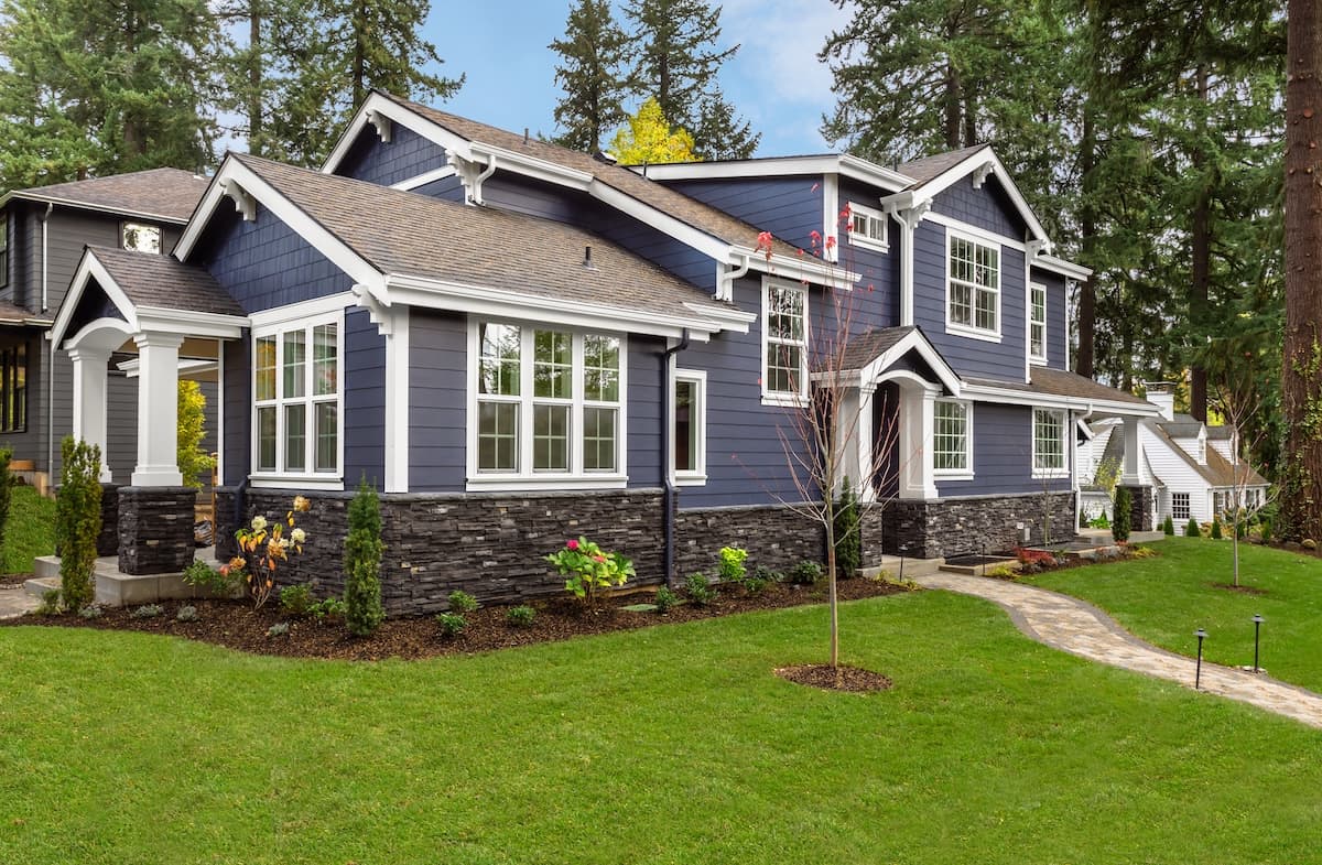 Roofing New Brighton Beautiful, Newly Built Luxury Home Exterior