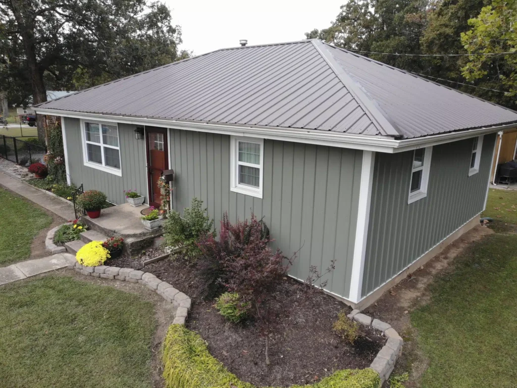 a look at a home with panel loc plus roofing system by central states manufacturing 