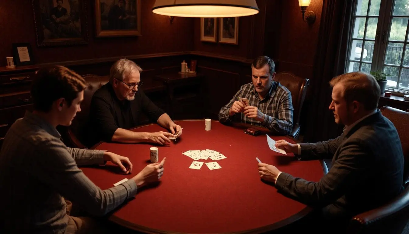 People playing cards