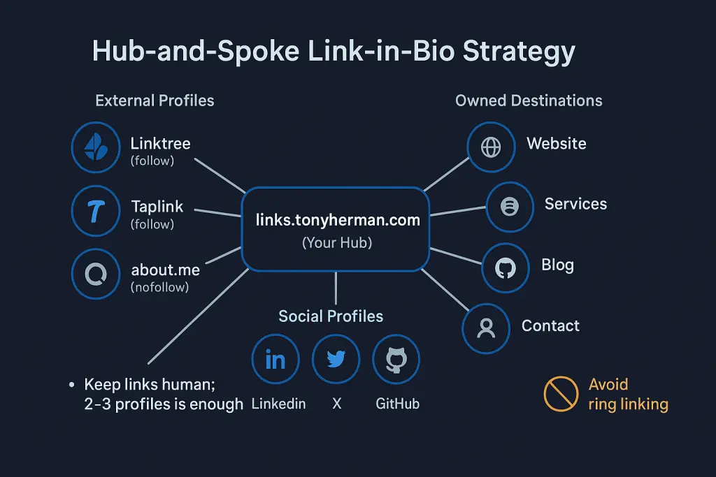 Hub-and-Spoke diagram
