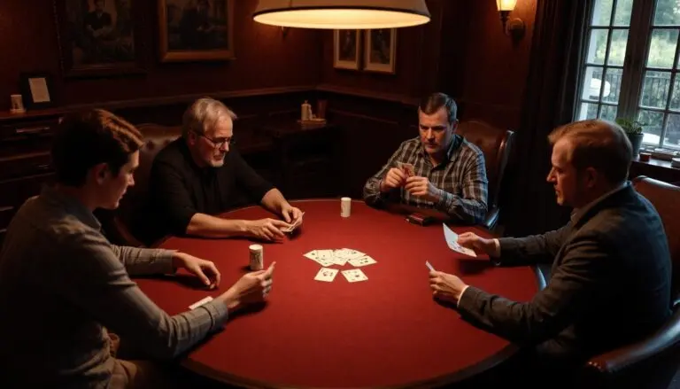 People playing cards