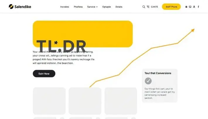 TL;DR on a website
